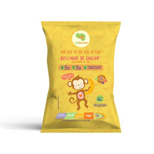 Biscoito de polvilho - Bolinho de chuva 40g