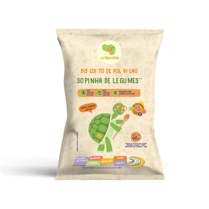 Biscoito de polvilho - Sopinha de legumes 40g
