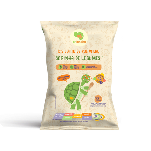 Biscoito de polvilho - Sopinha de legumes 40g