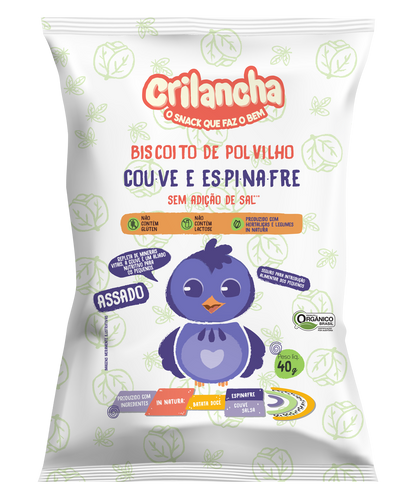 Box Baby (Sem sal) - sabor Couve e espinafre 40g