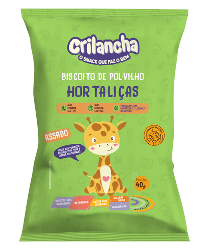 Biscoito de polvilho - Hortaliças 40g